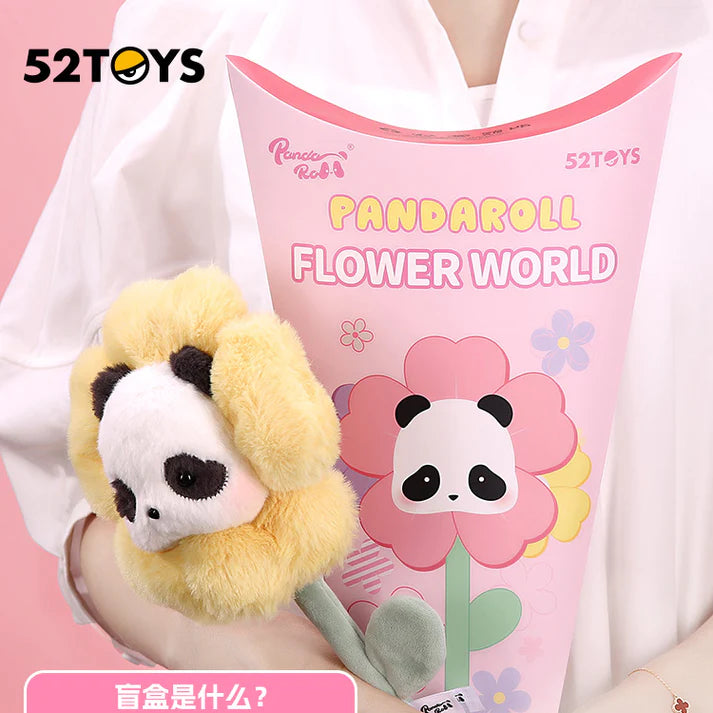 Panda Roll Plush Flower Series Dolls