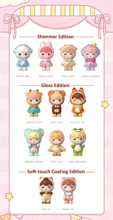 MIRU Good Night Party Figure Series Blind Box