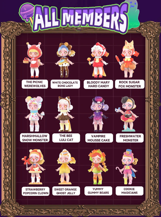 Laura 6 Sweet Monster Series Blind Box