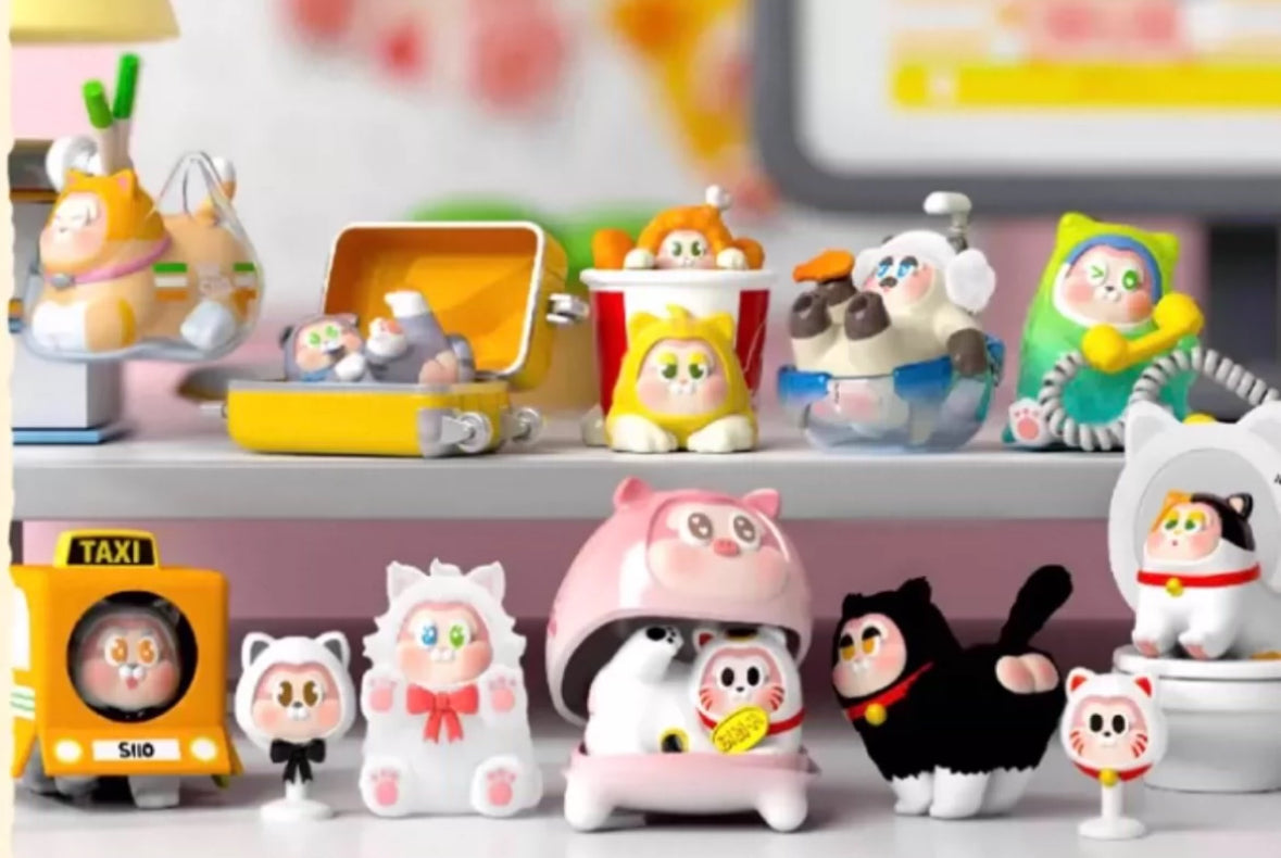 THESLLO Hide Meow Meow Series Blind Box