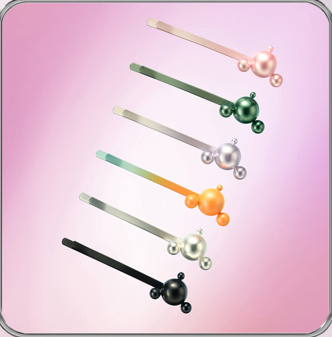 SKULLPANDA The Sound Series Hairpin Combination
