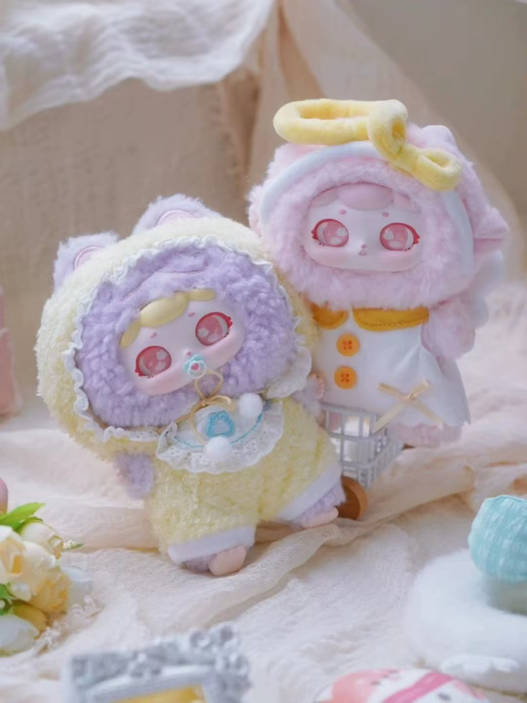 Cream BUNNY FUNNY BUNNY - Toomi party vinyl plush Blind Box