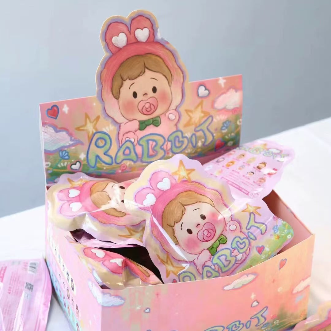 Small flower roll beanie rabbit Series Blind Bag