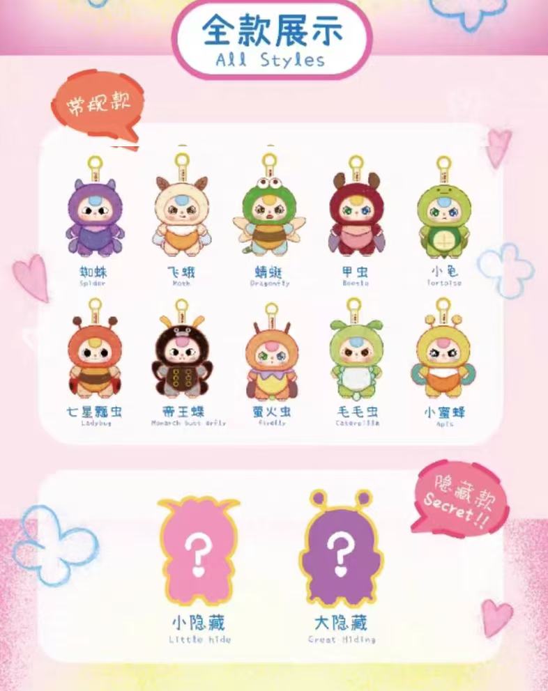 Baby Three Elf Plush Blind Box