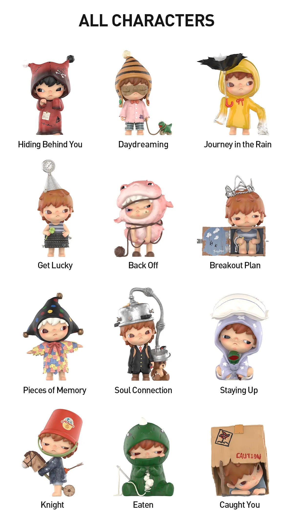 Hirono Echo Series Blind Box Figures