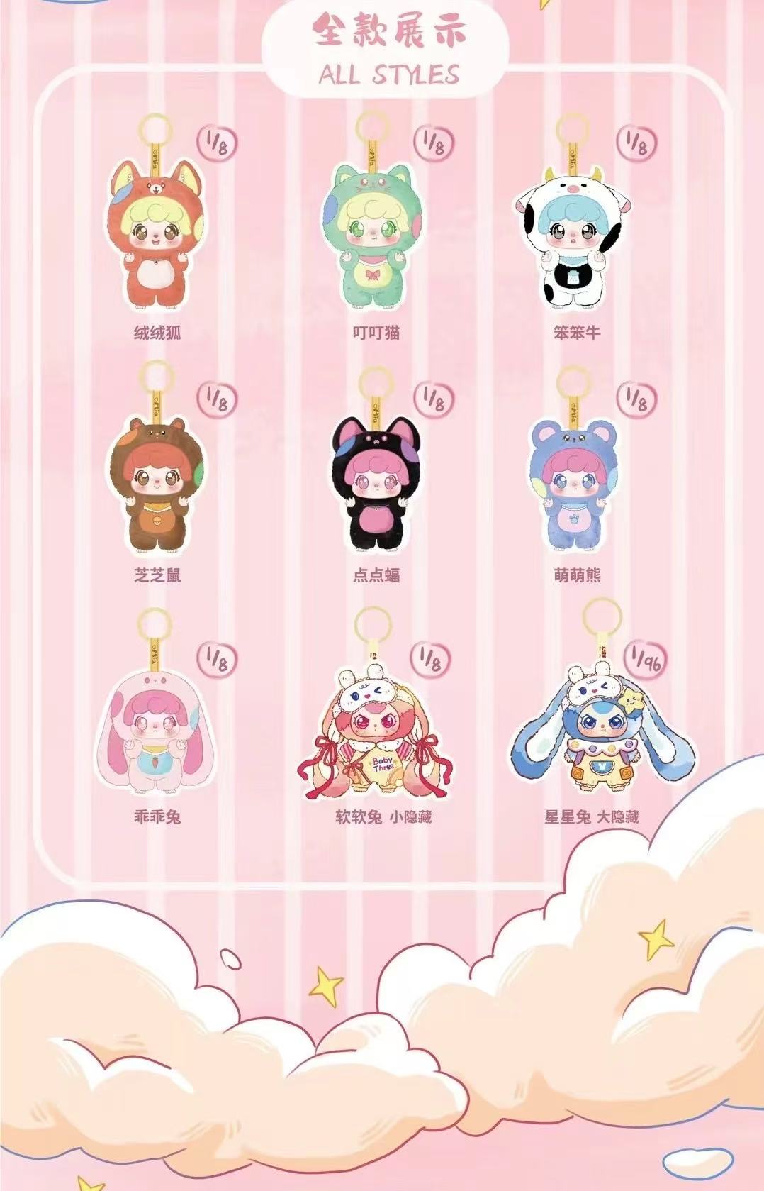 Mia Meng Youji Plush Series Blind Box