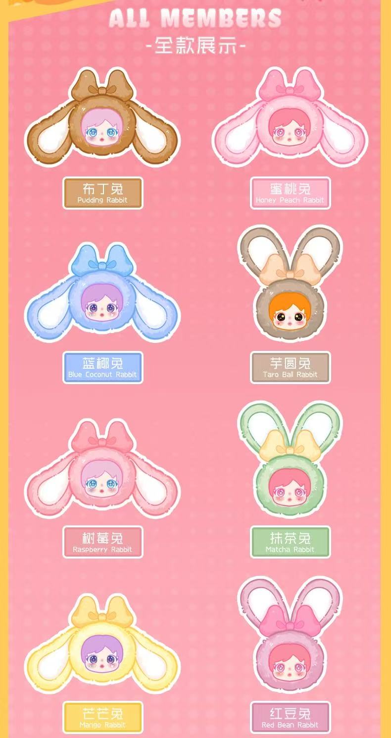AMY Little Rabbit Plush Series Blind Box
