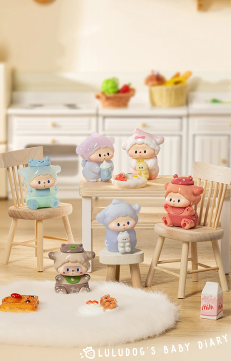 Luludog's Baby Diary Cute Granules Series Blind Bag