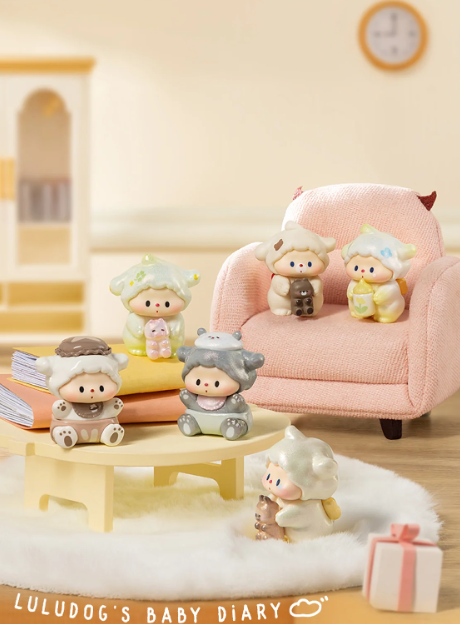 Luludog's Baby Diary Cute Granules Series Blind Bag