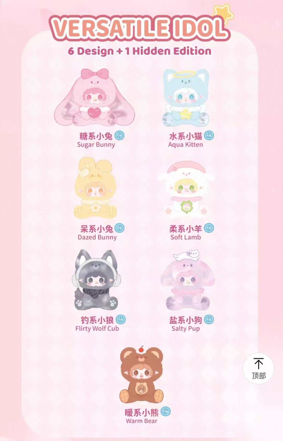 Yooki Versatile ldoi 400% Series Plush Blind Box