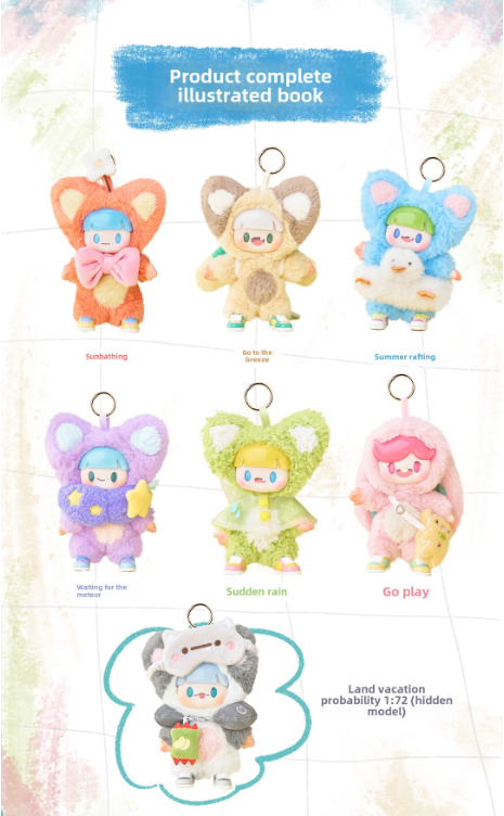 ADOU Colourful Life Series Plush Blind Box