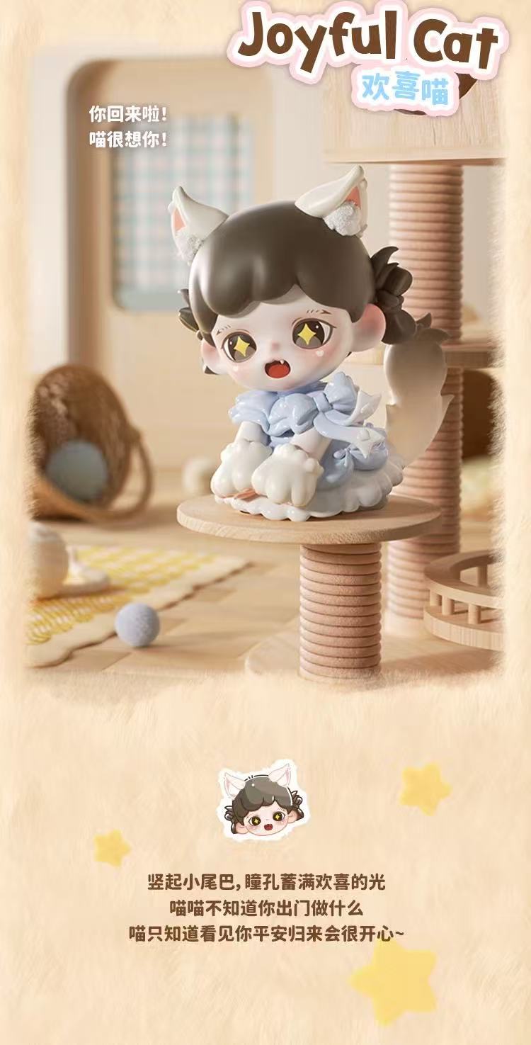Zoraa Mewo Cat Face mini Series Blind Box