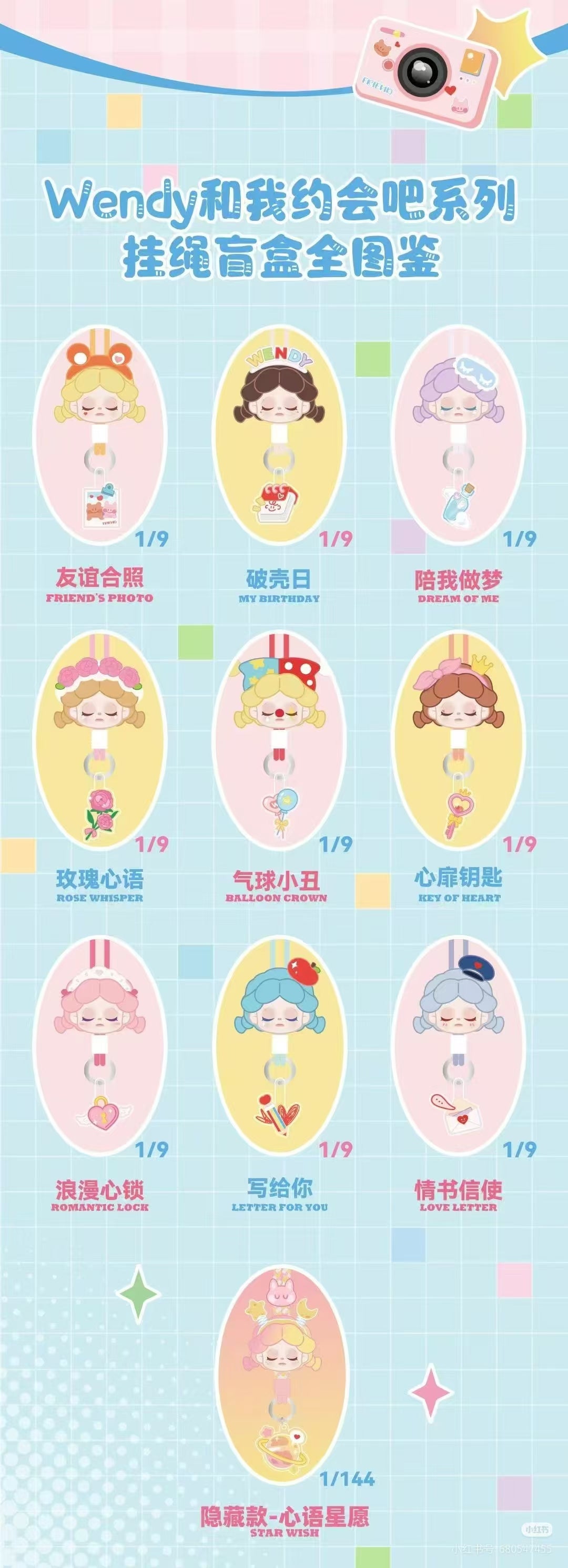 Wendy Let’s Date Lanyard Series Blind Box