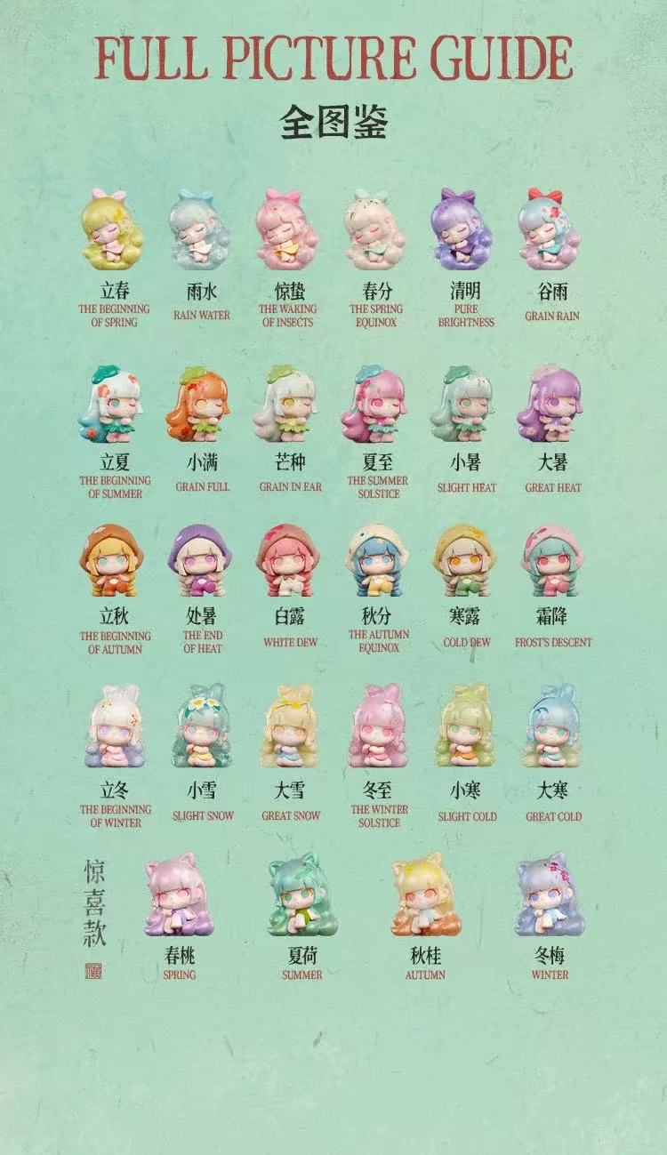 Liita The 24 Solar Terms Mili Series Blind Bag