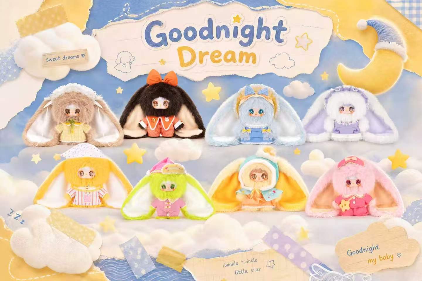 LALA Sweet Dream 600% First Generation Series Blind Box