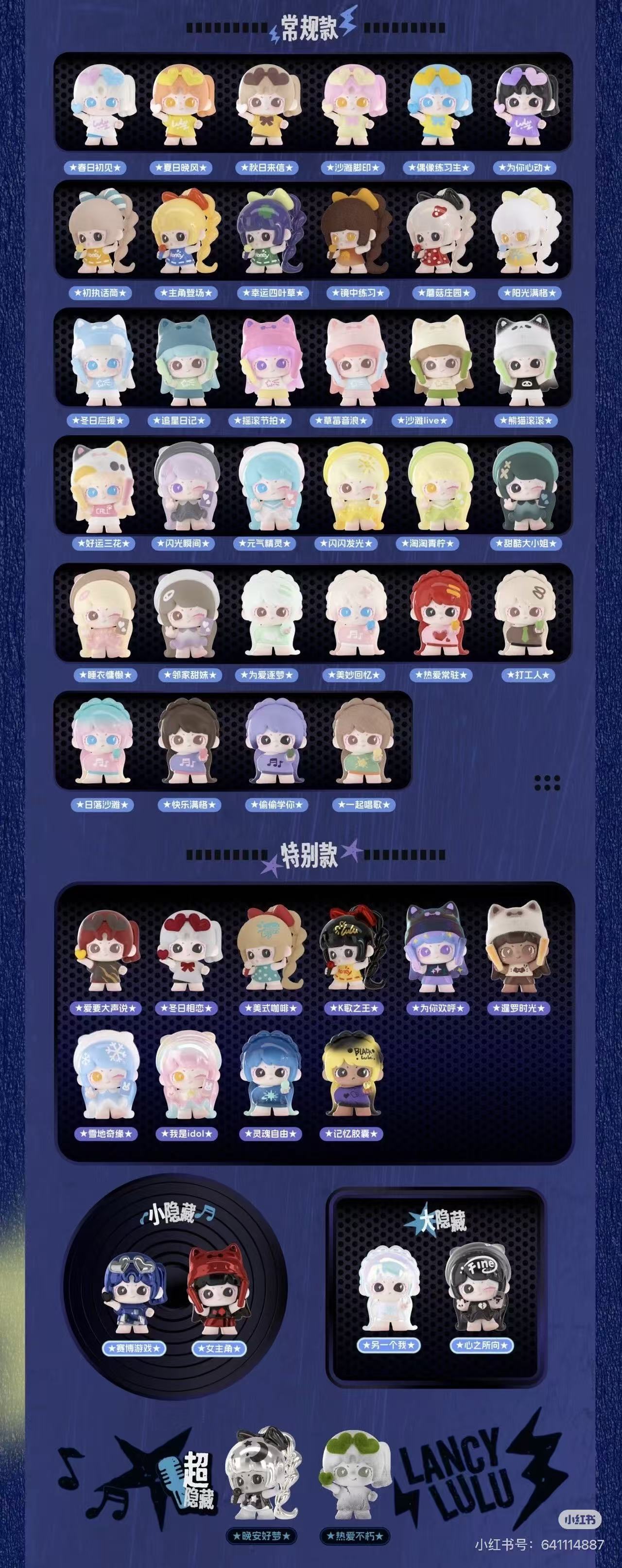 Lancy Lulu Fan Alliance Minibean Series Blind Bag