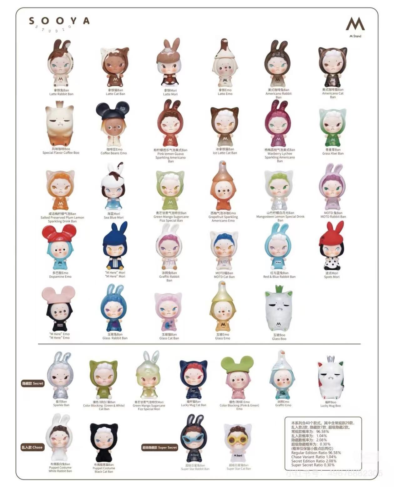 Sooya Studio * M Stand Coffee Series Blind Box