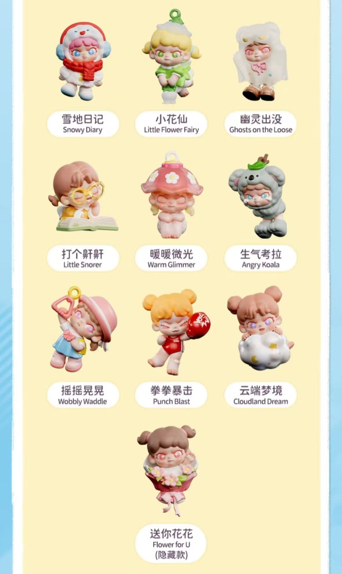 Baby Dora Tiny Time Series Blind Box