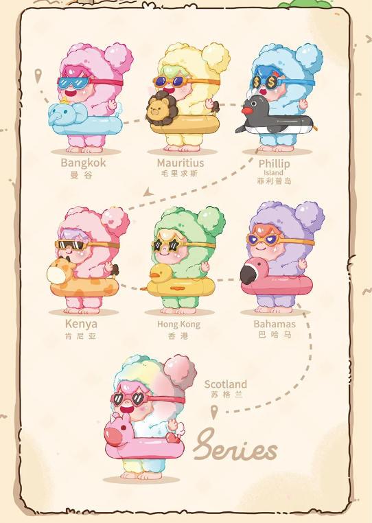 WOOW Happy Holiday Vinyl Face Series Blind Box