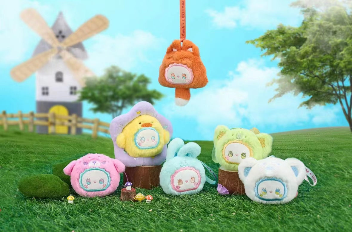 EMMA Sachet Plush Macaroon RUA RUA ZOO Series Blind Box