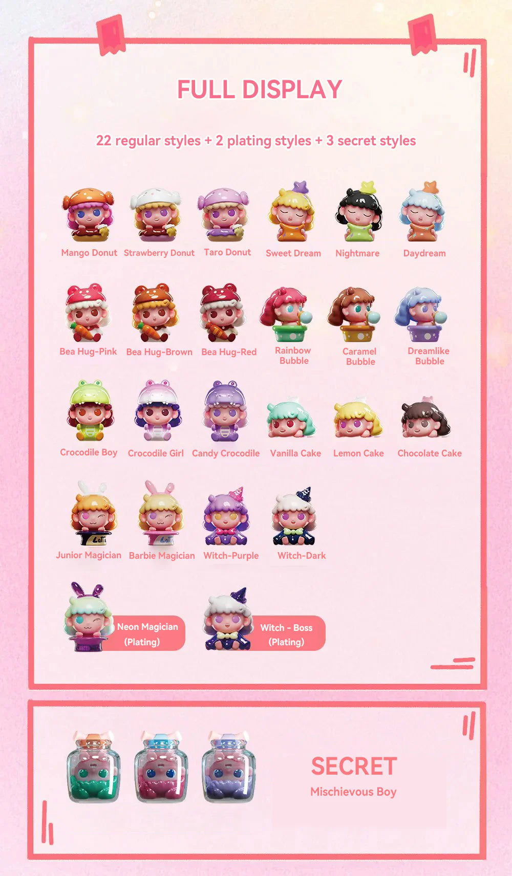 LATTA Spring Fairytale Series Beans Blind Box
