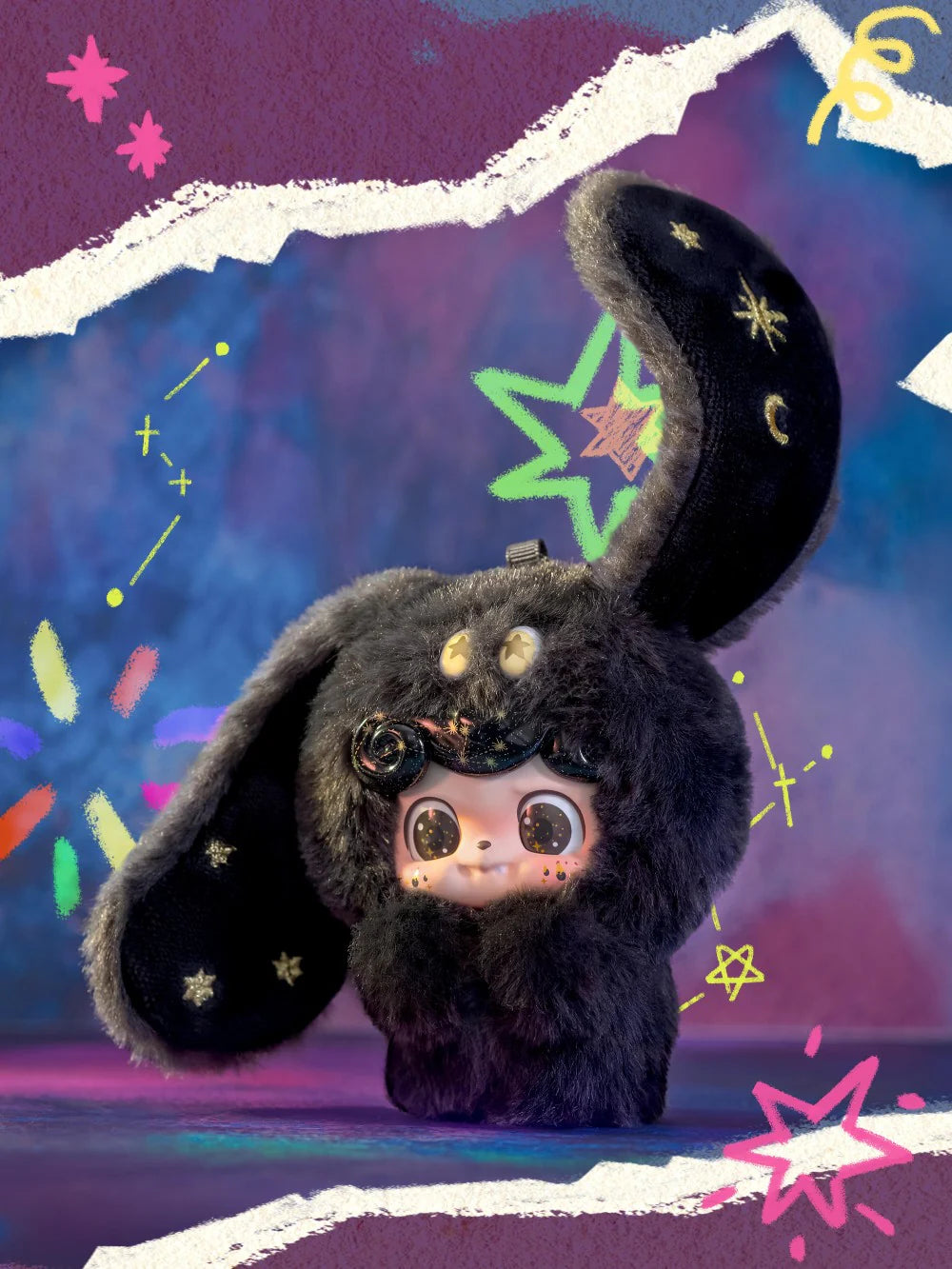 Q Kid Emotional Hairy Monsters Series Pendant Blind Box