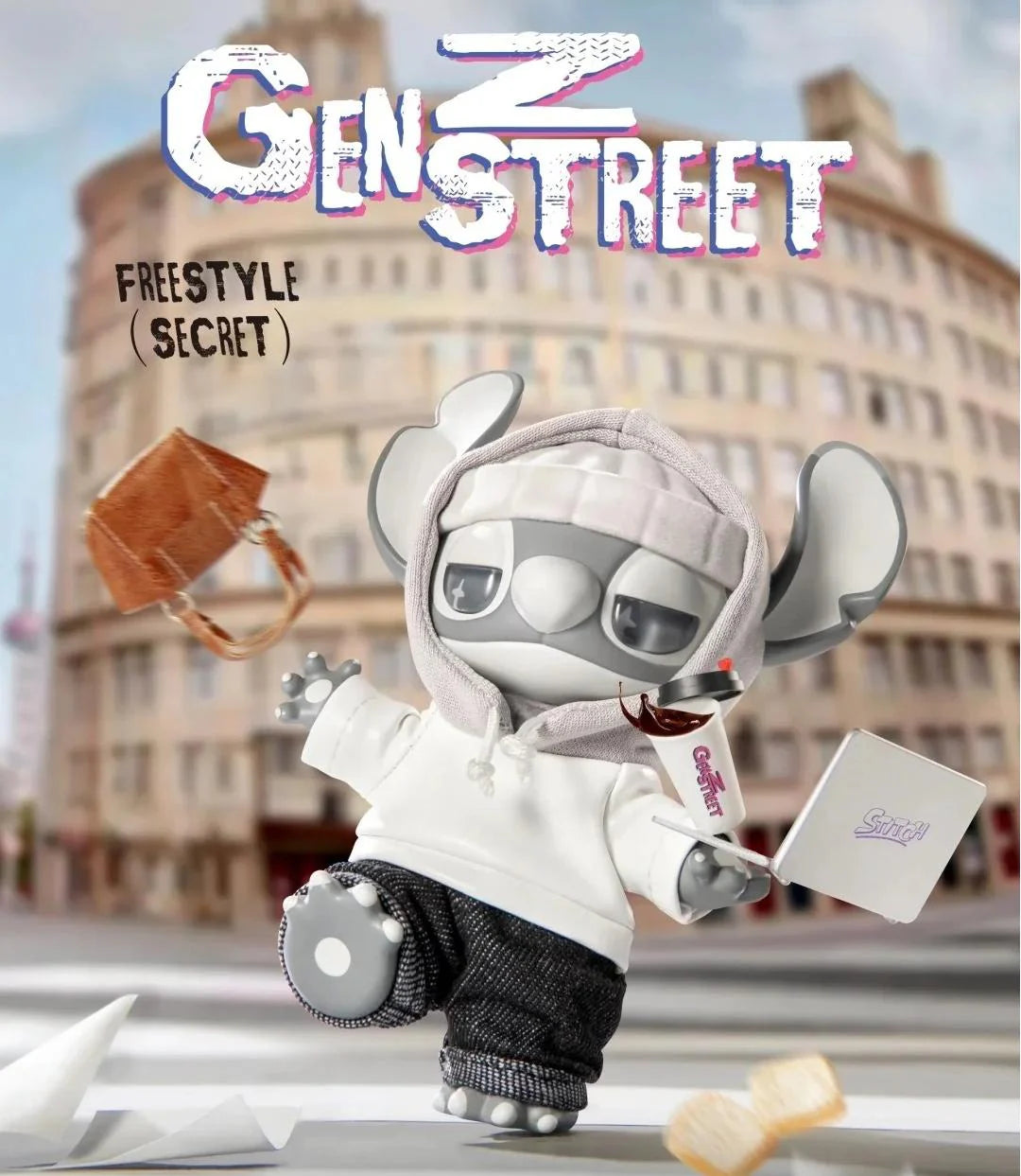 STITCH GenZ Street Plush Series Blind Box