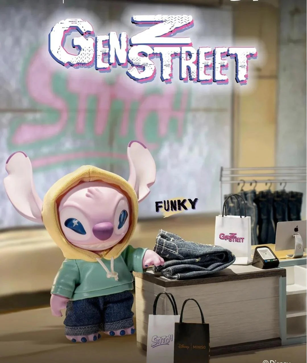 STITCH GenZ Street Plush Series Blind Box