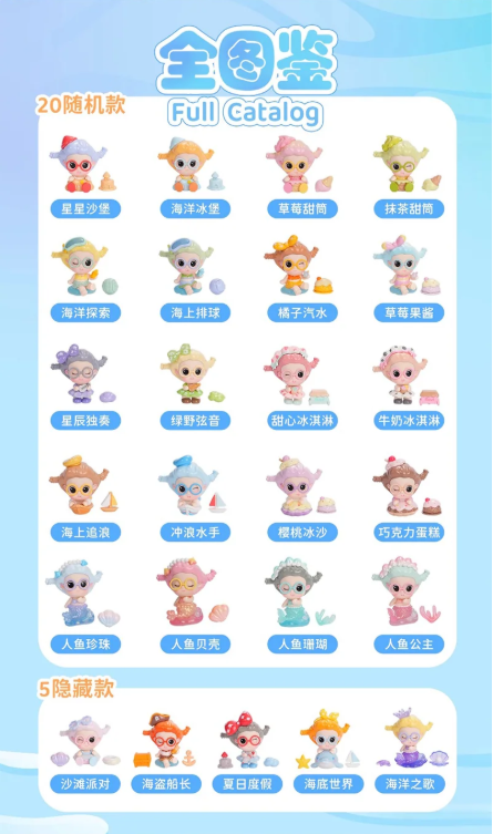 Suvi Summer Cool Mini Series Bean Blind Box