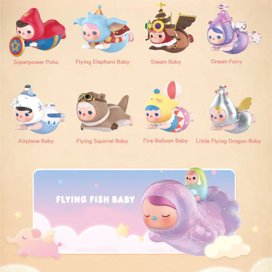 Pucky flying babies