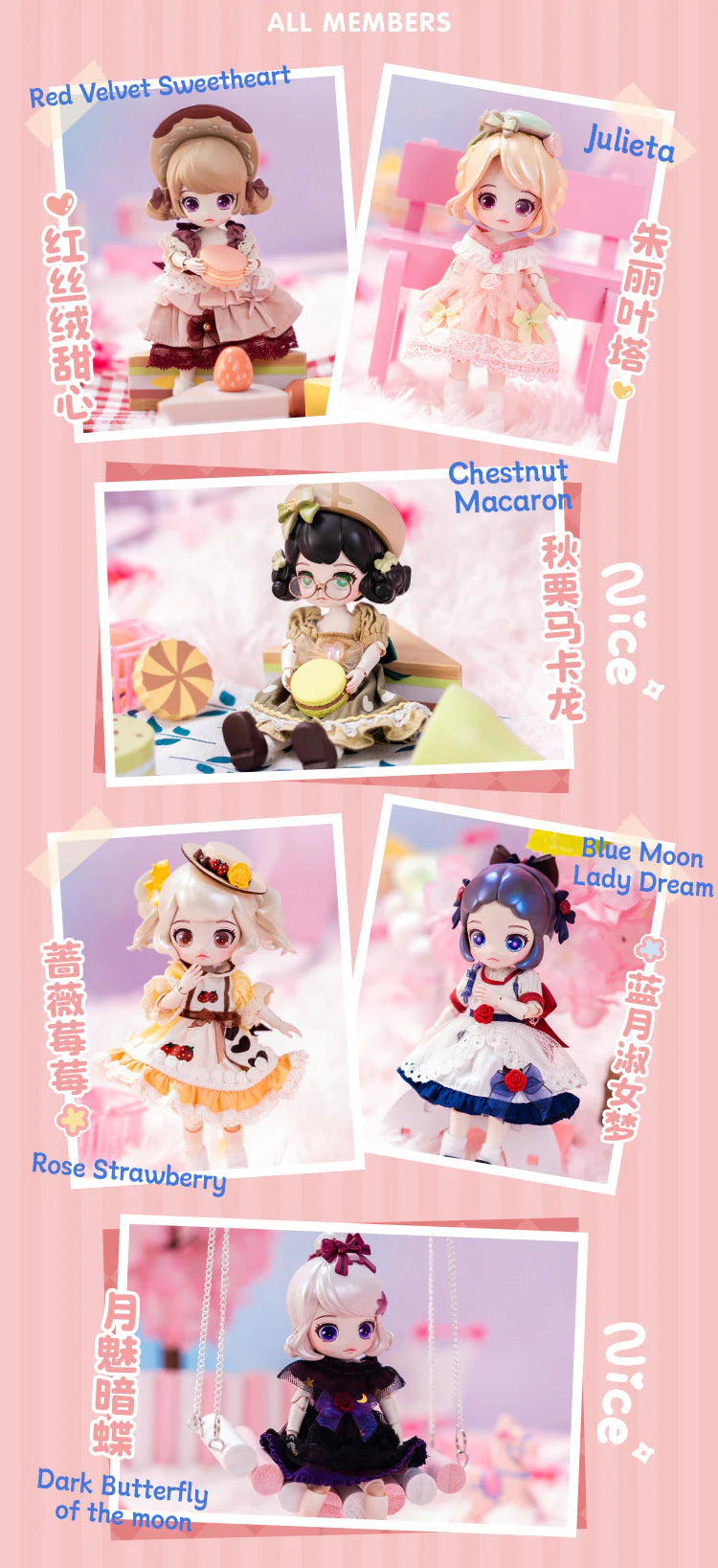 KOKOYA Song of Flower Dream Series BJD Blind Box