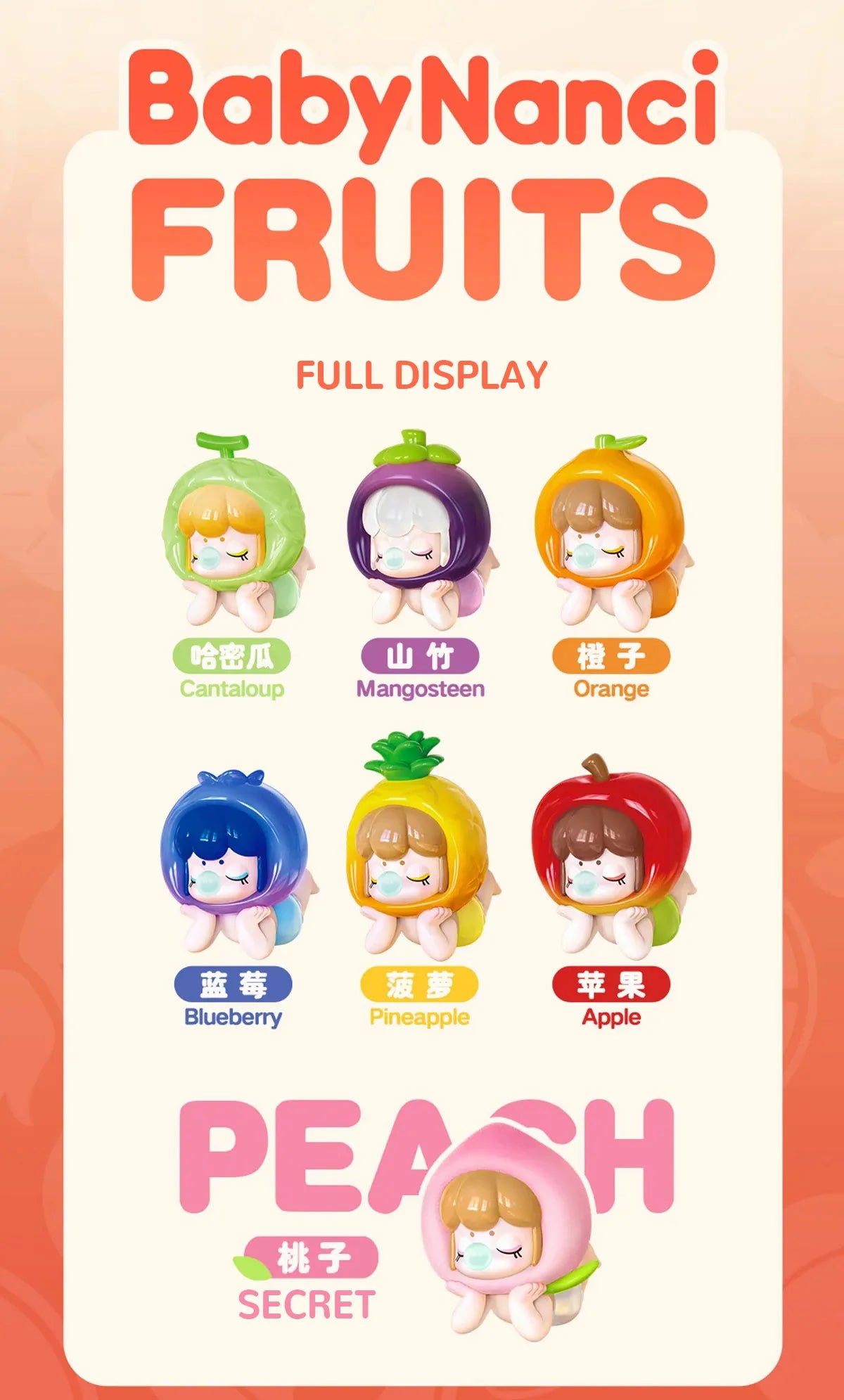 Baby Nanci Fruit Series Blind Box