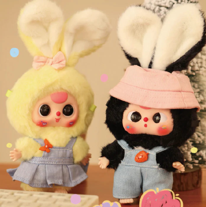 Baby Three Macaron Cute Bunny Series Plush Blind Box