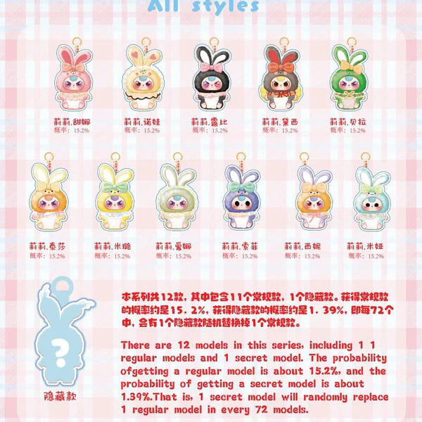 Baby Three Lily Rabbit Town V2 Series Blind Box