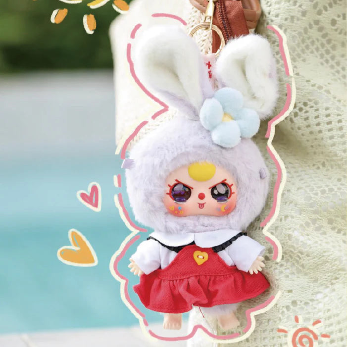 Baby Three Macaron Cute Bunny Series Plush Blind Box