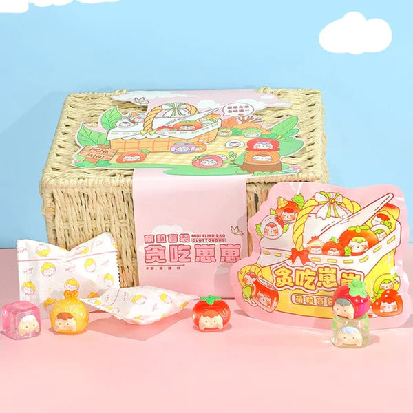 ZAIZAI-FOOD Greedy Baby Cute Grain Mini Beans Series Blind Bag