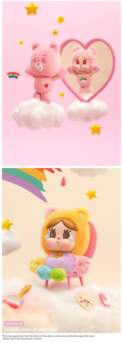 CRYBABY × Care Bears Series - Vinyl Plush Pendant Blind Box