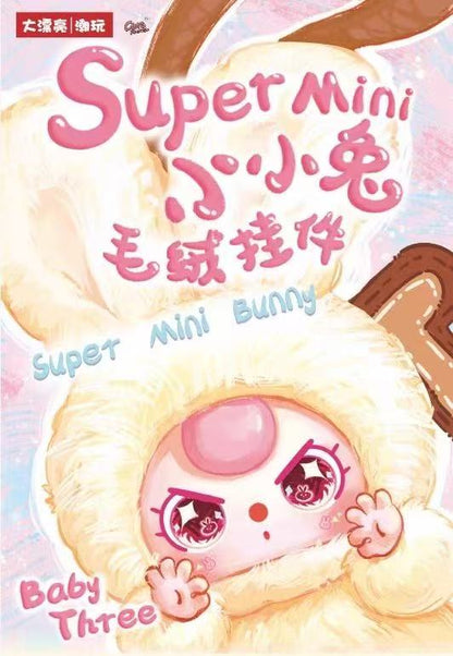 Baby Three Super Mini Lapin Lune en Peluche Series Blind Box