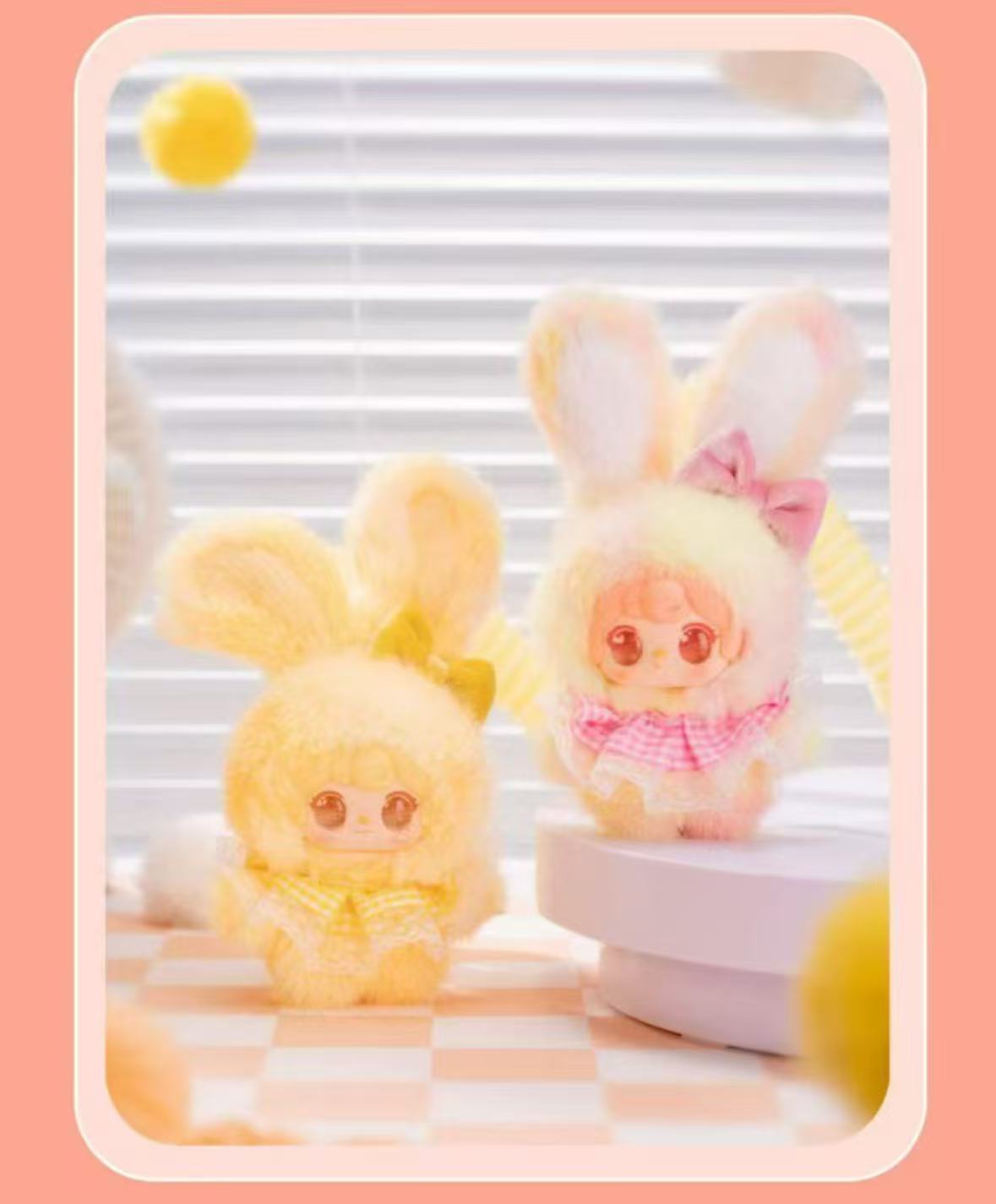 Soft Fufu Rabbit Treasure Park Plush Series Blind Box