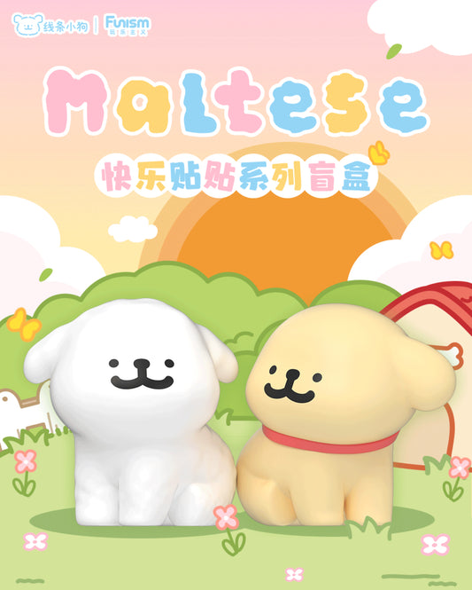 Maltese Happy Snuggling Series Figures