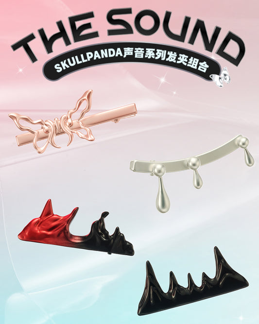 SKULLPANDA The Sound Series Hairpin Combination