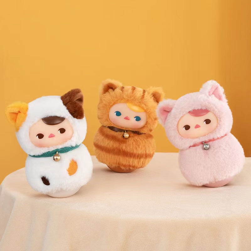 PUCKY Roly-Poly Kitty Series-Vinyl Plush Blind Box