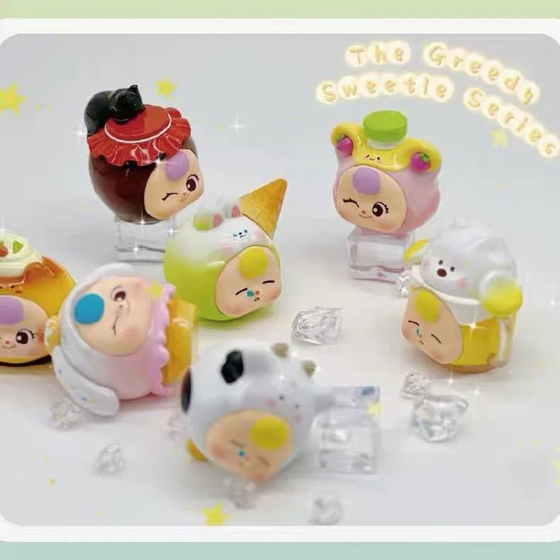 Baby Three The Greedy Sweetie Series Baby3 Blind Box  II