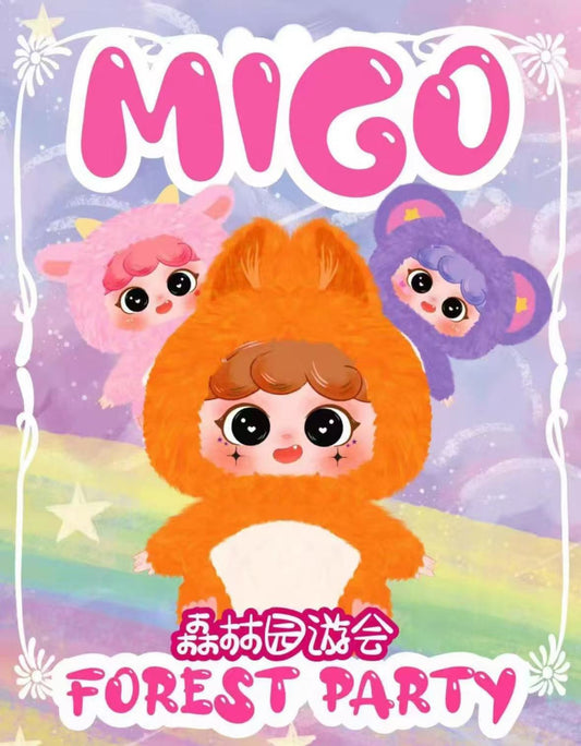 MIGO forest party plush Pendant Blind Box