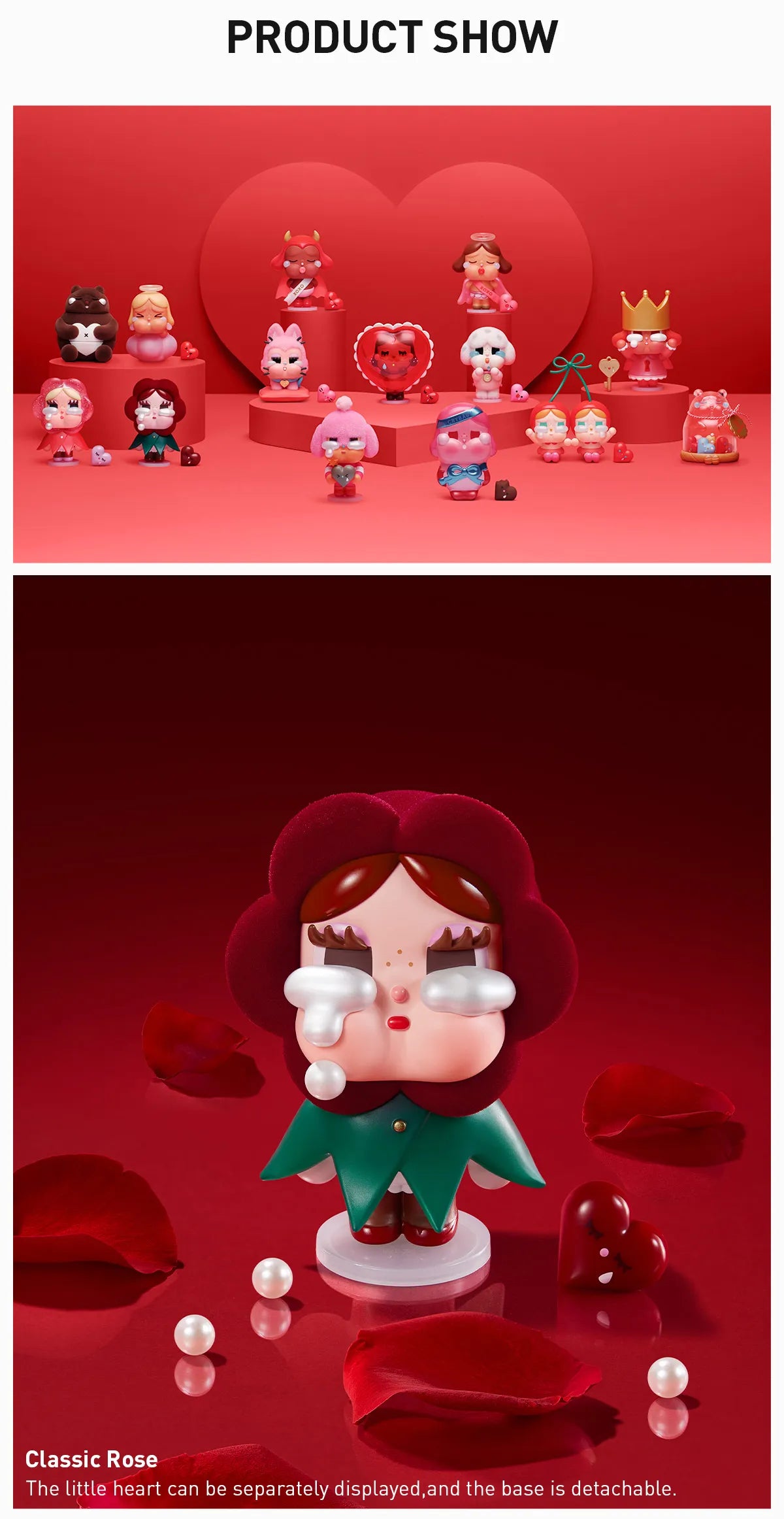 CRYBABY Crying For Love Series Figures – JISFUN