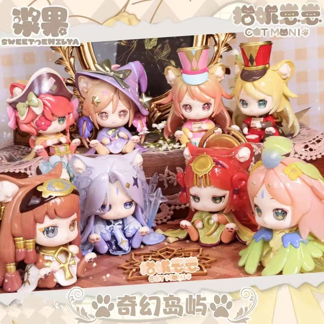 CAT MONI Mini - fantasy island Series Blind Box