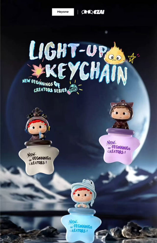 Ozai New Beginnings of Creators - GLOW - IN - THE - dark Pendant Blind Box