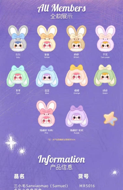 Samuel Colorful little Rabbit Series Blind Box