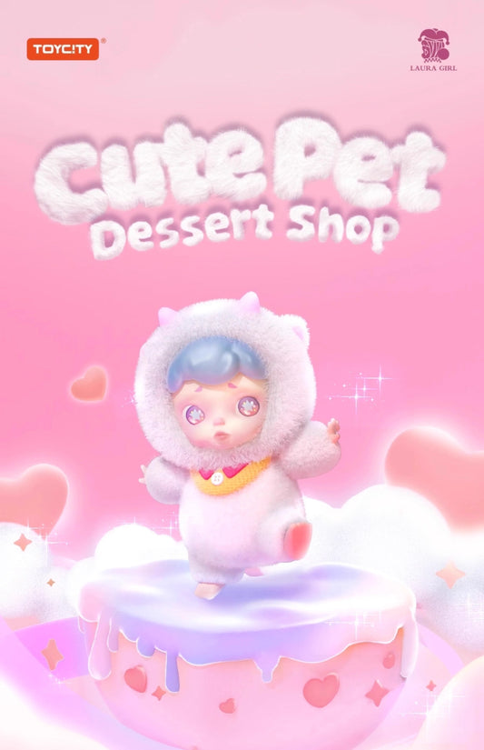 LAURA-CUTE PET DESSERT SHOP SERIES PLUSH BLIND BOX