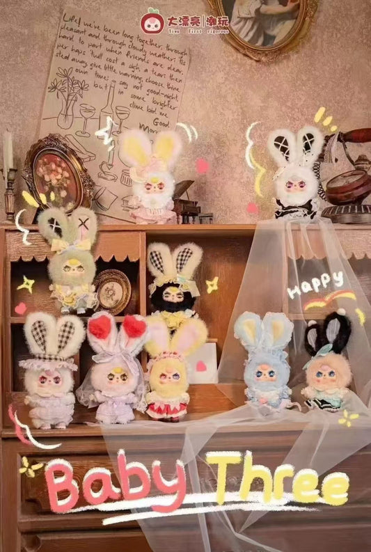 Baby Three 100% Lolita‘s Series Plush Blind Box （Gift box version）